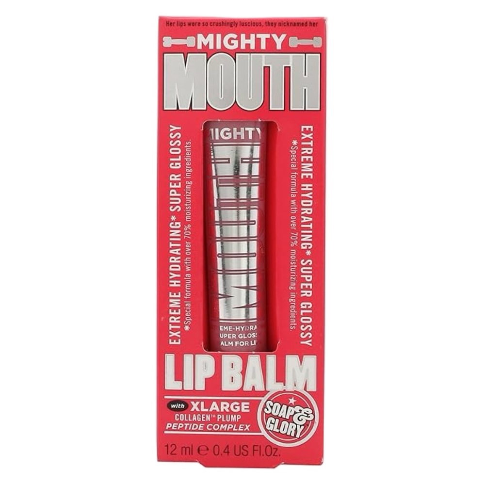 Soap & Glory Mighty Mouth Lip Balm - Red